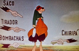 Película animada donde podemos ver a Goofy utilizando las vestimentas de los Gauchos.